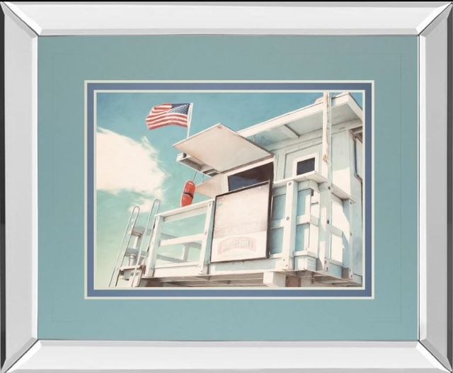 Classy Art The Cabin by Natasia Cook Mirror Framed Wall Art-0