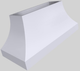 Vent-A-Hood® Designer Series 66" White Island Range Hood-3