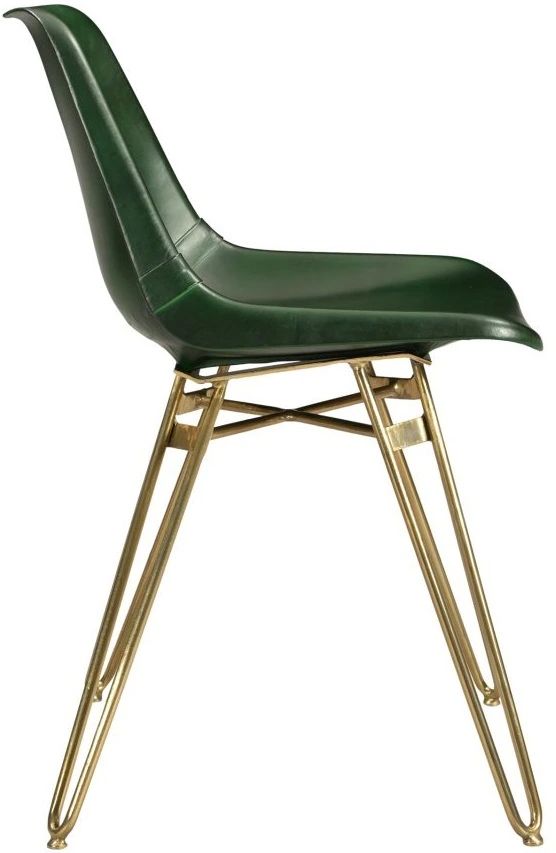 Moe's Home Collection Omni 2-Piece Green Dining Side Chair Set-2