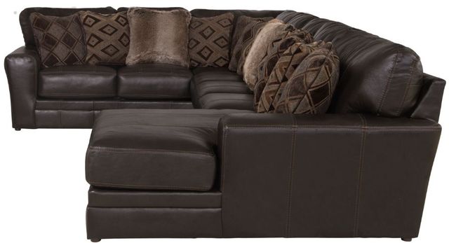 Jackson Furniture Denali 3-Piece Chocolate Right-Arm Facing Sectional and Chaise-3