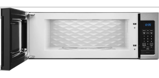 Whirlpool® 1.1 Cu. Ft. Stainless Steel Low Profile Over The Range Microwave-1