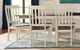A-America® Mariposa Chalk/Cocoa Bean Slatback Dining Side Chair-1