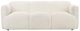 Coaster® Dorset White Upholstered Sofa-1