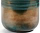 Giftcraft Blue-Green/Copper Glass Vase-1