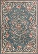 KAS Rugs Avalon Slate Blue Aubusson 5'x8' Rug-0