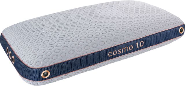 BEDGEAR® Cosmo Performance® Shredded Foam/Polyester Fiber Blend 1.0 Medium Firm King Standard Pillow-0
