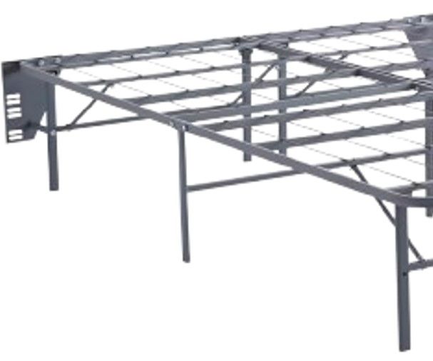 Sierra Sleep® By Ashley® Better than a Boxspring Gray Queen Foundation-2