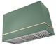 AGA Loge 48" Mineral Green Wall Mounted Range Hood with Brushed Nickel Trim-0