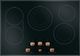 Café™ Brushed Copper Electric Cooktop Knob Kit-2