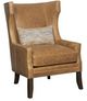 King Hickory Customizable Jasmine Leather Chair-0