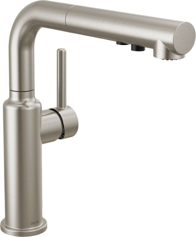 Delta Daneri™ Stainless Single Handle Pull-Out Kitchen Faucet-0