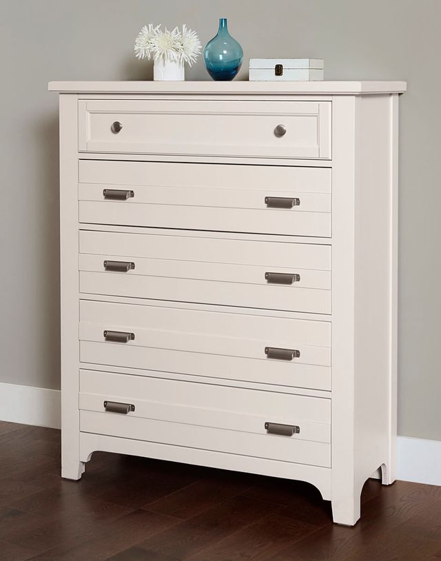 LM Co Home By Vaughan-Bassett Bungalow Home by Ben & Erin Napier Lattice 5-Drawer Chest-1