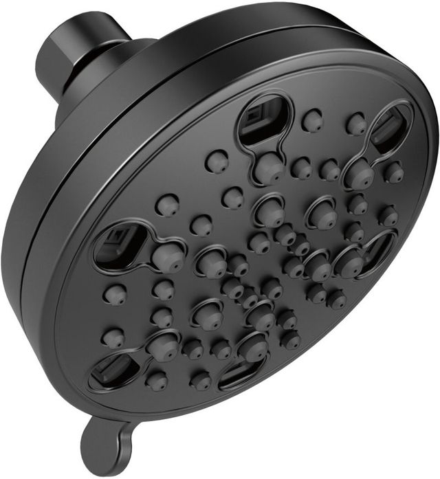 Delta Universal Showering Matte Black H2Okinetic® 5-Setting Contemporary Shower Head-0