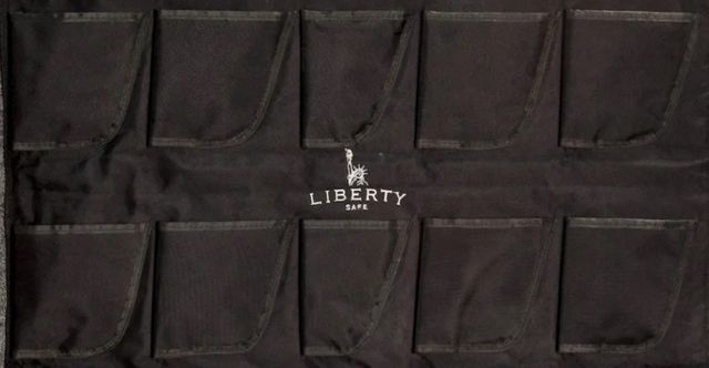 Liberty Safe Black 30" x 49" Gun Safe Door Panel Organizer-1