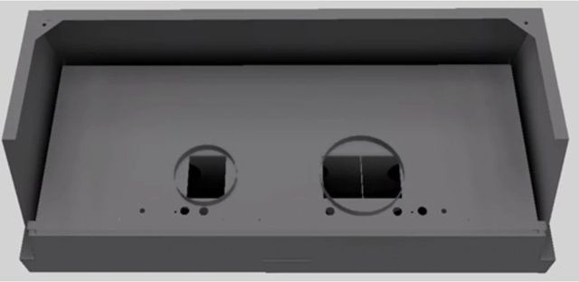 Vent-A-Hood® Designer Series 54" Gunsmoke Wall Mounted Range Hood-2