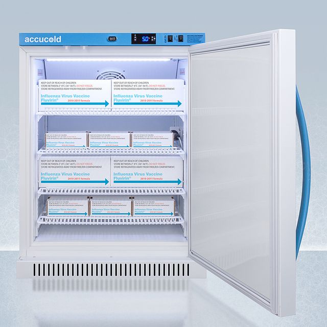 Accucold® Pharma-Vac Performance Series 6.0 Cu. Ft. White Vaccine Refrigerator-3