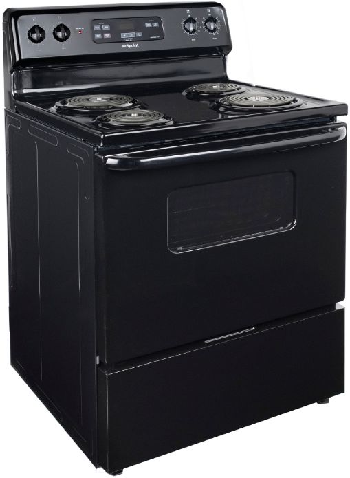 Hotpoint® 30" Black Freestanding Electric Range-4