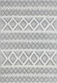 KAS Rugs Chloe Grey Ivory 5'x7' Area Rug-0