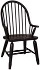 Liberty Furniture Treasures Black Bow Back Arm Chair-0