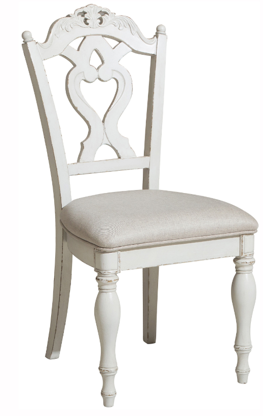 Mazin Furniture Cinderella White Chair-1