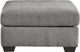 Signature Design by Ashley® Marleton Gray Oversized Accent Ottoman-1