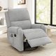 Northfield Living Gray Manual Swivel Rocker Recliner-2