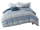 Olliix by Urban Habitat Calum Navy Full/Queen Cotton Jacquard Comforter Set-0