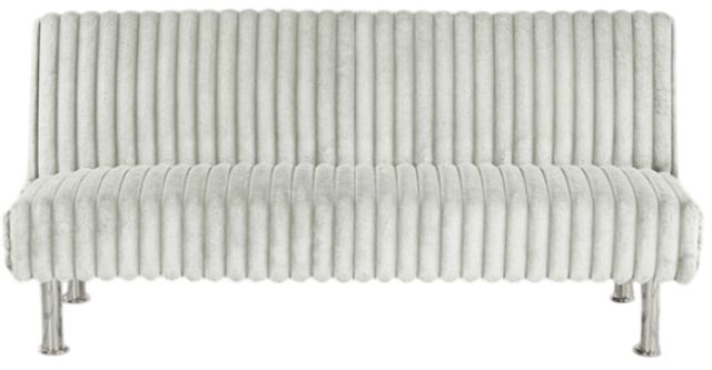 Furniture of America® Hinwil Light Gray Futon Sleeper Sofa-2