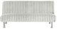 Furniture of America® Hinwil Light Gray Futon Sleeper Sofa-2