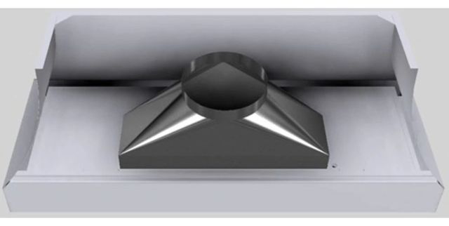 Vent-A-Hood® Designer Series 66" White Wall Mounted Range Hood-2