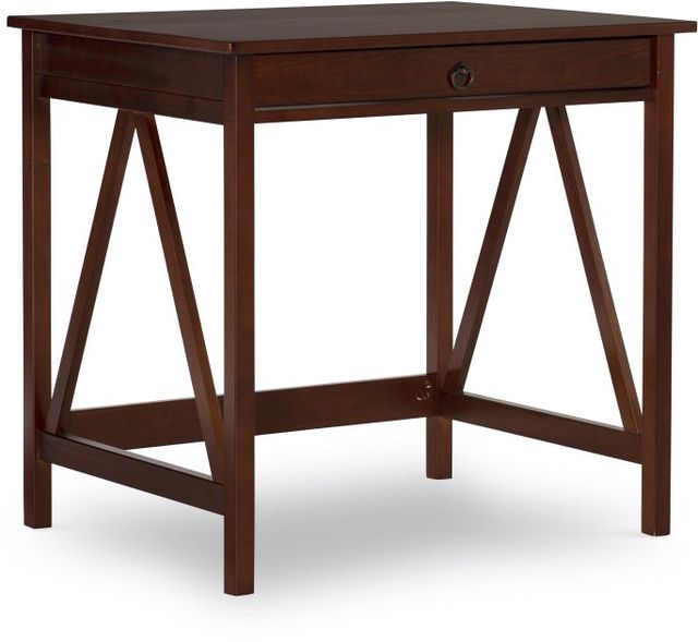 Linon Titian Antique Tobacco Laptop Desk-2