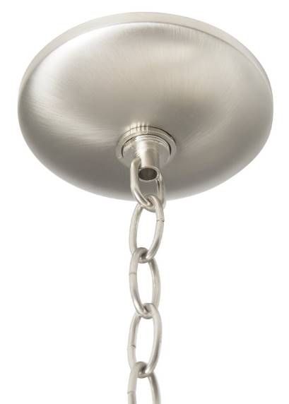 YHD Mirror Lake Brush Nickel 5-Light Chandelier-3