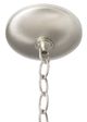 YHD Mirror Lake Brush Nickel 5-Light Chandelier-3