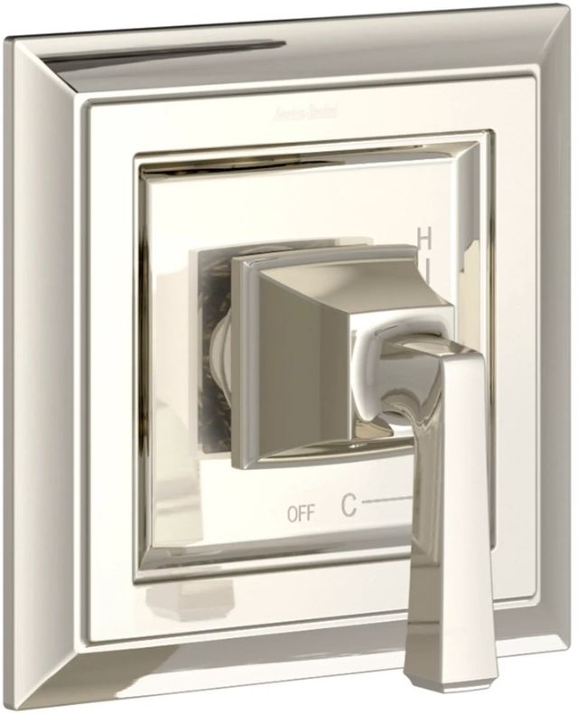 American Standard Town Square® S Polished Nickel Valve Only Trim Kit with Double Ceramic Pressure Balance Cartridge with Lever Handle-0