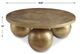 Uttermost® Triplet Antique Brass Coffee Table-2