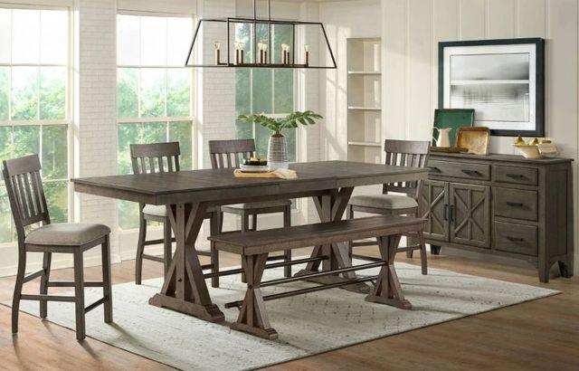 Intercon Sullivan Burnished Clay Counter Bench-1