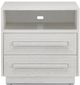 Currey & Company Morombe Cerused White Nightstand-0