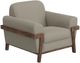 International Furniture Direct Loft Brown Beige Accent Chair-0