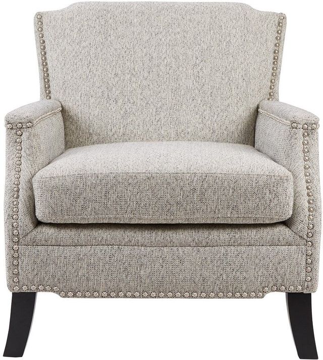 Olliix by Madison Park Grey Jacques Accent Chair-0