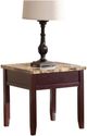 Mazin Furniture Orton Rich Cherry End Table-0