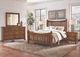 Artisan & Post by Vaughan-Bassett Maple Road Antique Amish King Slat Poster Bed-1