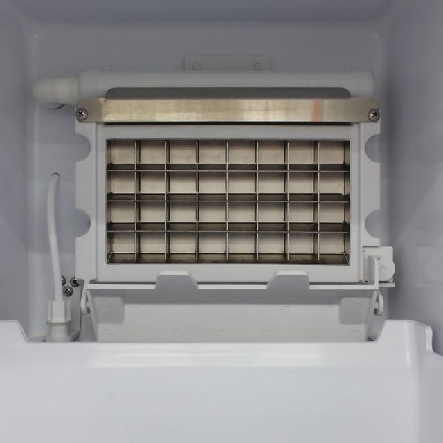 Brama 15" 50 lb. Stainless Steel Ice Maker-2