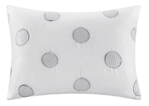 Olliix by Intelligent Design Lorna Gray Queen Comforter and Sheet Set-2