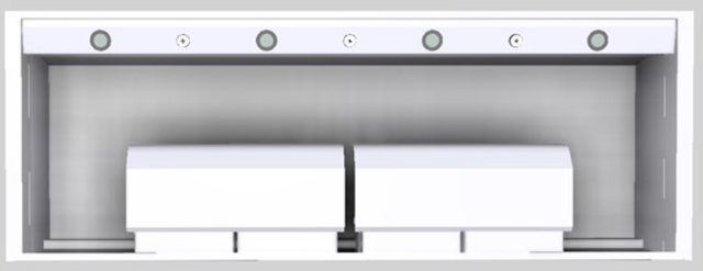 Vent-A-Hood® Designer Series 66" White Wall Mounted Range Hood-1
