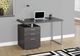 Monarch Specialties Inc. Oak Grey 48" Computer Desk-2