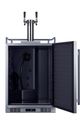 Summit® 24" Stainless Steel Outdoor Kegerator -3