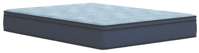Sierra Sleep® By Ashley® Peak 2.0 Hybrid 8" Medium Tight Top California King Mattress-2