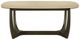 ACME Furniture Davita Ceramic Top Dining Table with Walnut Base-3