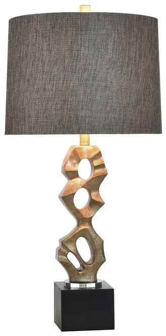 Stylecraft Van Gold Table Lamp-1