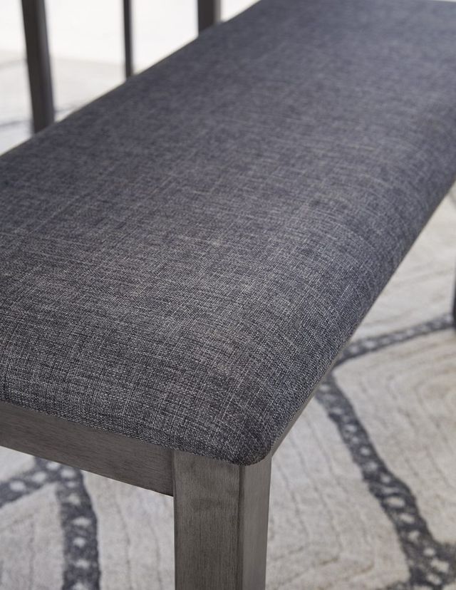 Signature Design by Ashley® Bridson 6-Piece Gray Dining Table Set-2